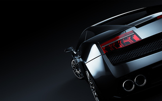 lamborghini, black, ламборгини, gallardo, ламборджини, rear, lp 560 4