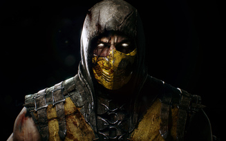 10, ниндзя, маска, ninja, mortal kombat x, scorpio, боец, скорпион